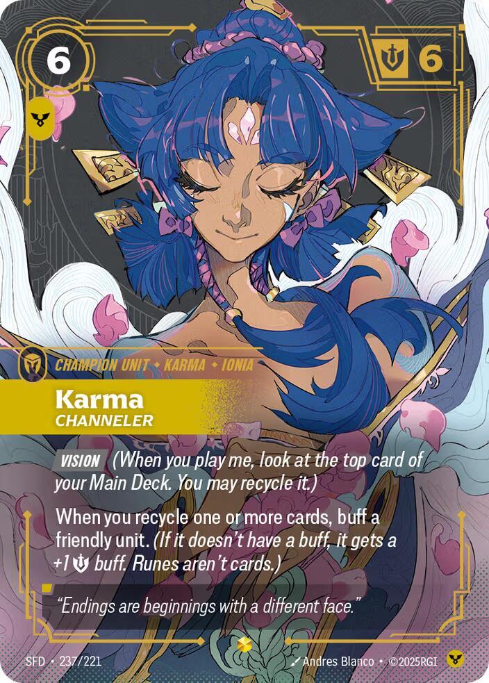 Karma, Channeler (Overnumbered) — Spiritforged