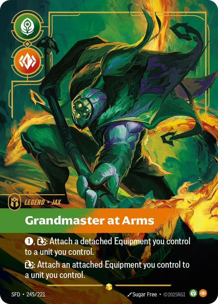 Jax, Grandmaster At Arms (Overnumbered) — Spiritforged