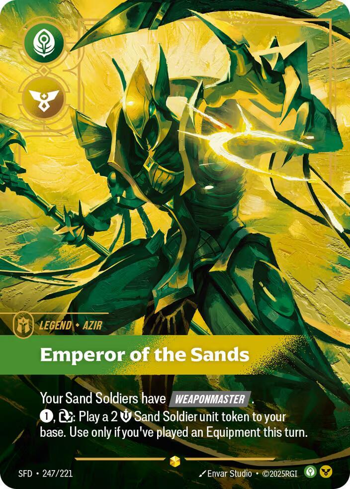 Azir, Emperor of the Sands (Overnumbered) — Spiritforged