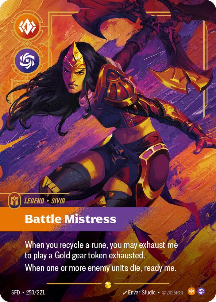 Sivir, Battle Mistress (Overnumbered) — Spiritforged