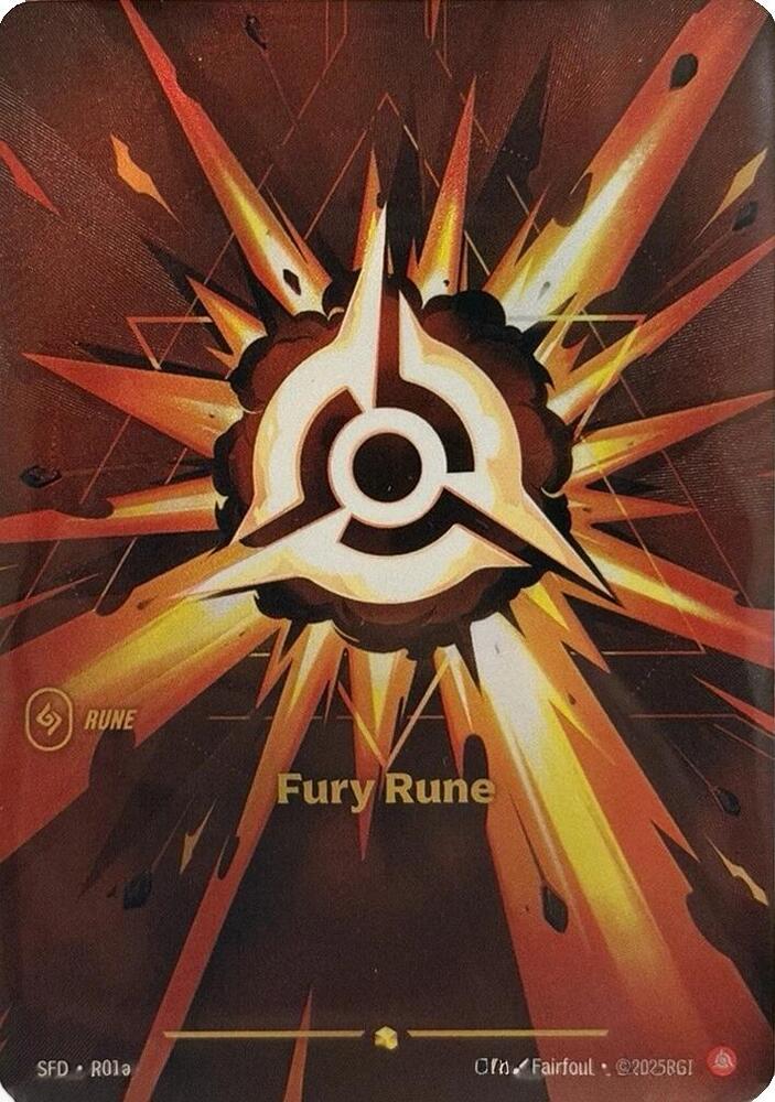 Fury Rune (R01a) — Spiritforged