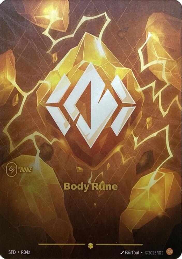 Body Rune (R04a) — Spiritforged