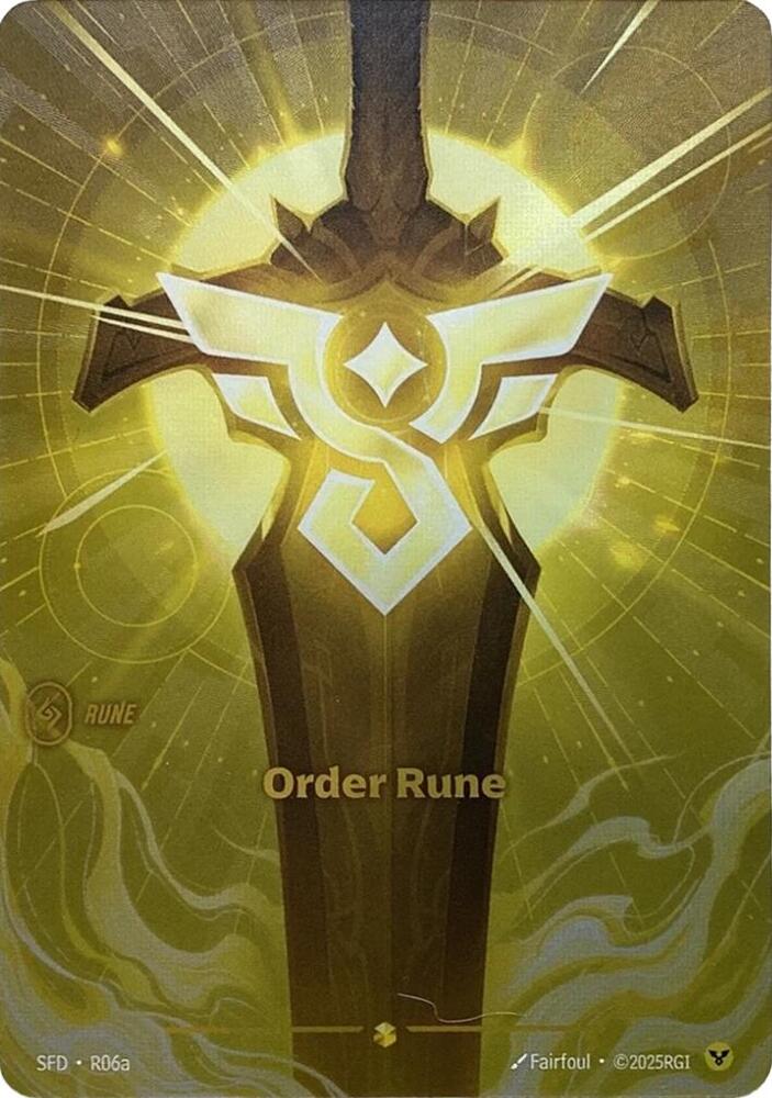 Order Rune (R06a) — Spiritforged