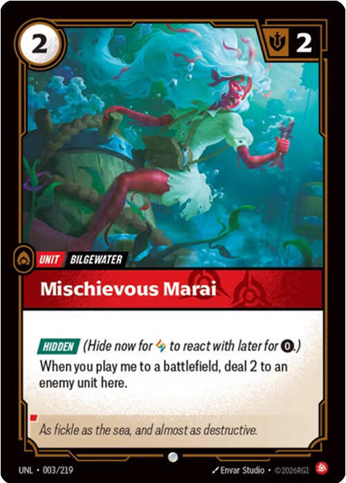 Mischievous Marai — Unleashed