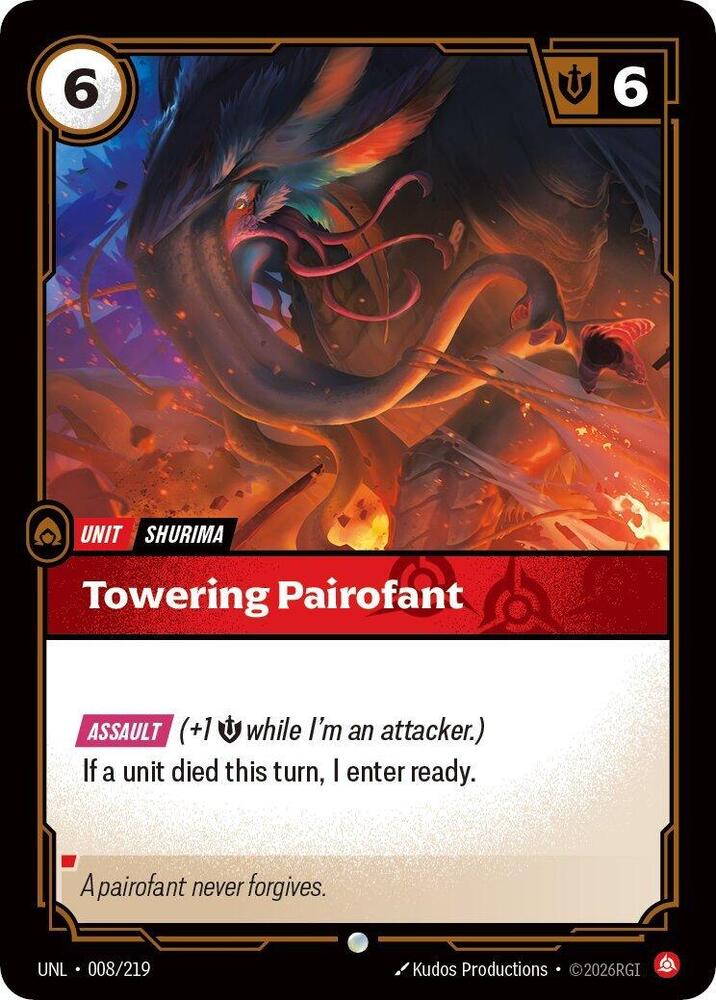 Towering Pairofant — Unleashed