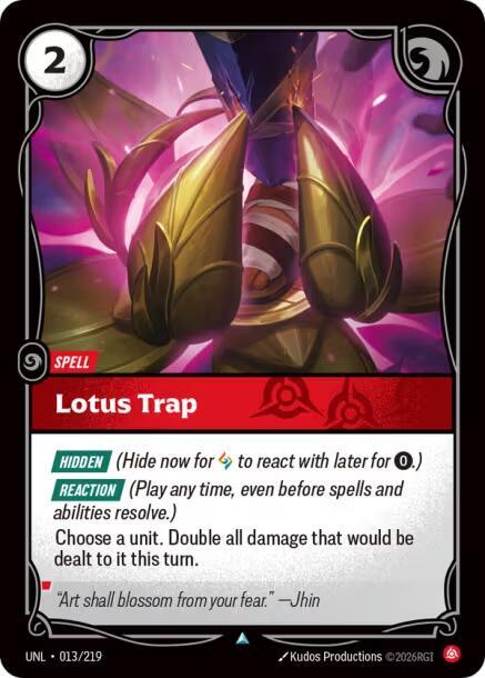 Lotus Trap — Unleashed