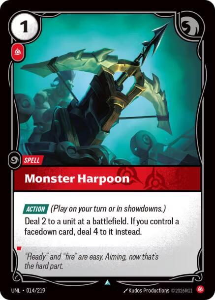 Monster Harpoon — Unleashed