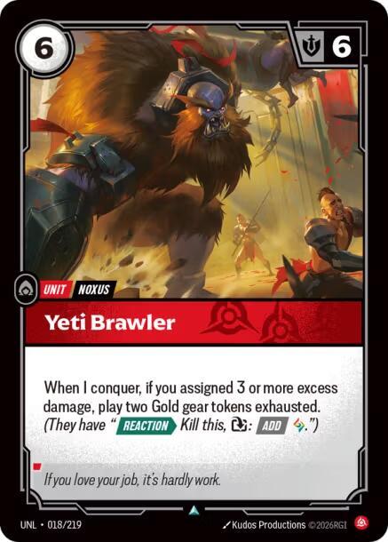 Yeti Brawler — Unleashed