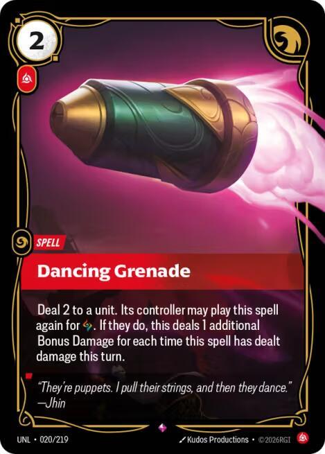 Dancing Grenade — Unleashed