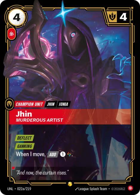 Jhin, Murderous Artist (Alternate Art) — Unleashed