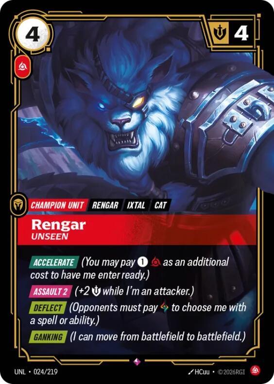 Rengar, Unseen — Unleashed