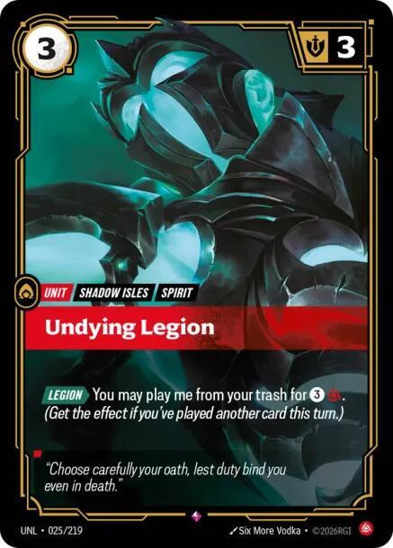 Undying Legion — Unleashed
