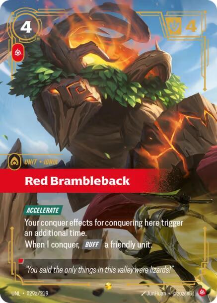 Red Brambleback (Alternate Art) — Unleashed