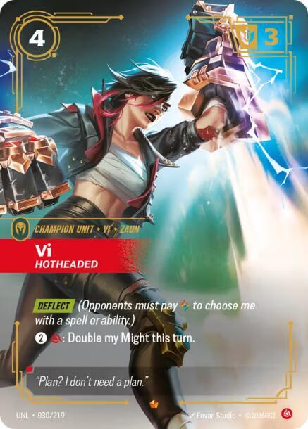 Vi, Hotheaded — Unleashed