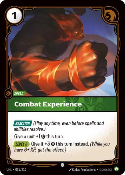Combat Experience — Unleashed