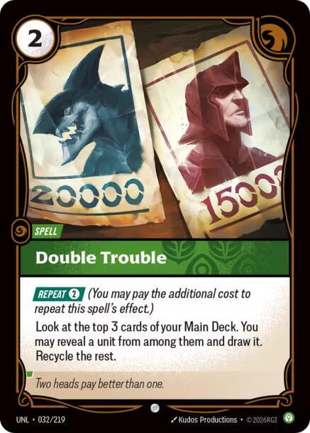 Double Trouble — Unleashed