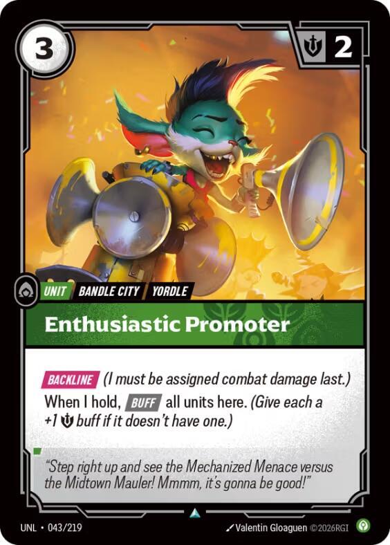 Enthusiastic Promoter — Unleashed