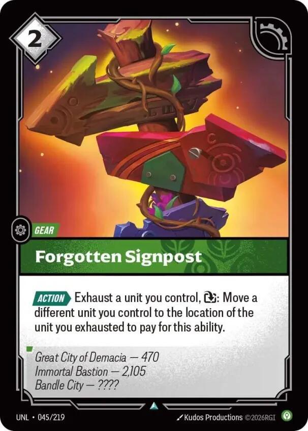 Forgotten Signpost — Unleashed