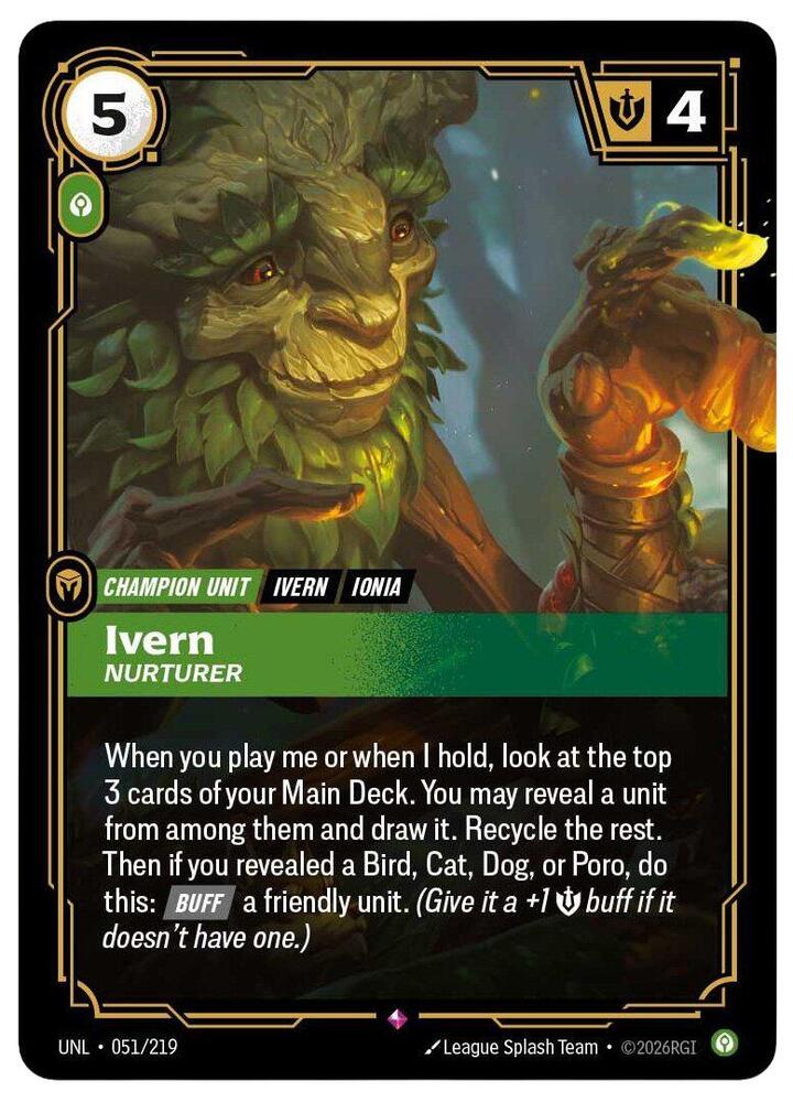 Ivern, Nurturer — Unleashed