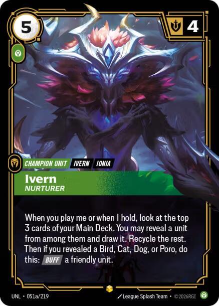 Ivern, Nurturer (Alternate Art) — Unleashed