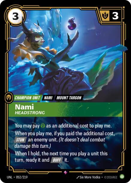 Nami, Headstrong — Unleashed