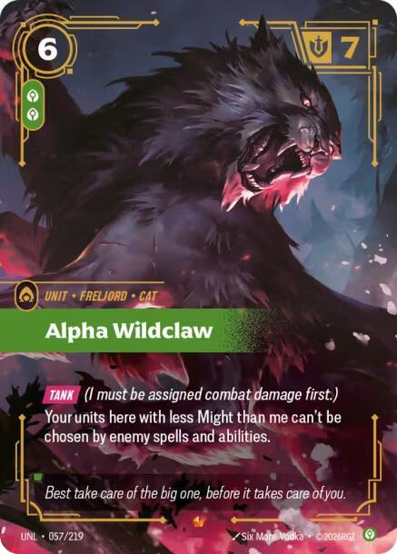 Alpha Wildclaw — Unleashed