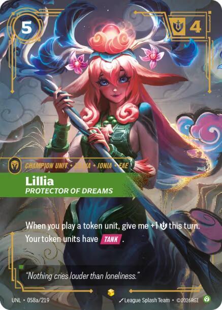 Lillia, Protector of Dreams (Alternate Art) — Unleashed
