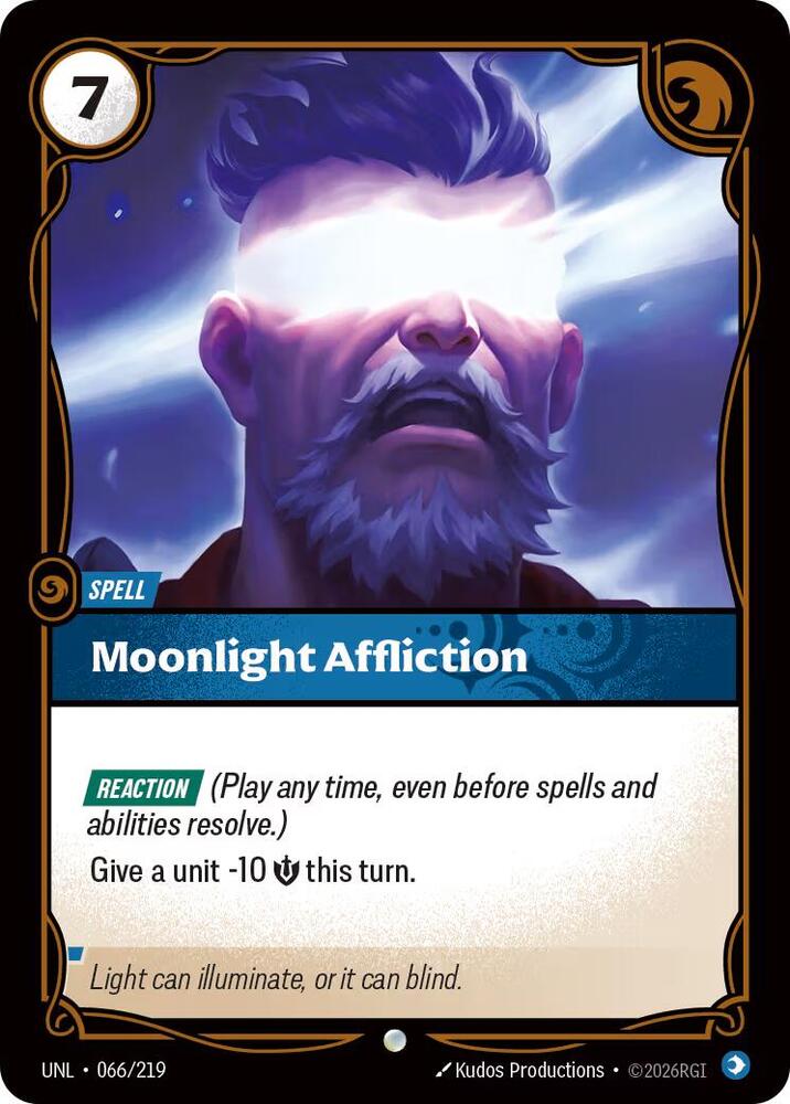 Moonlight Affliction — Unleashed