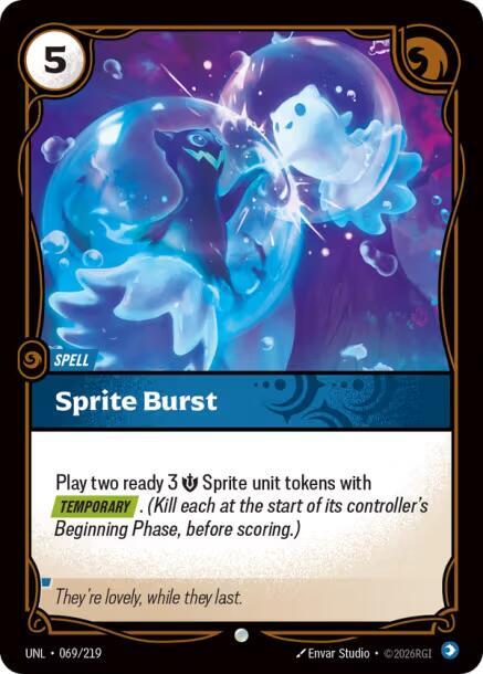 Sprite Burst — Unleashed