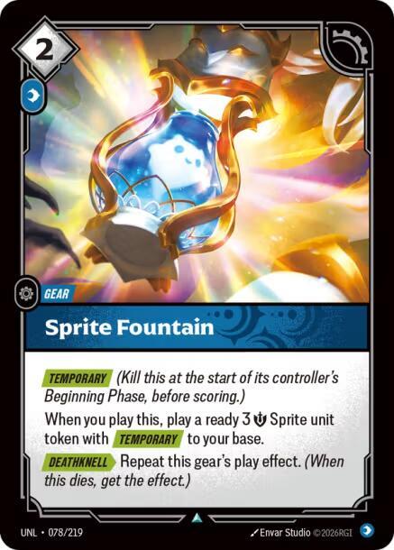 Sprite Fountain — Unleashed