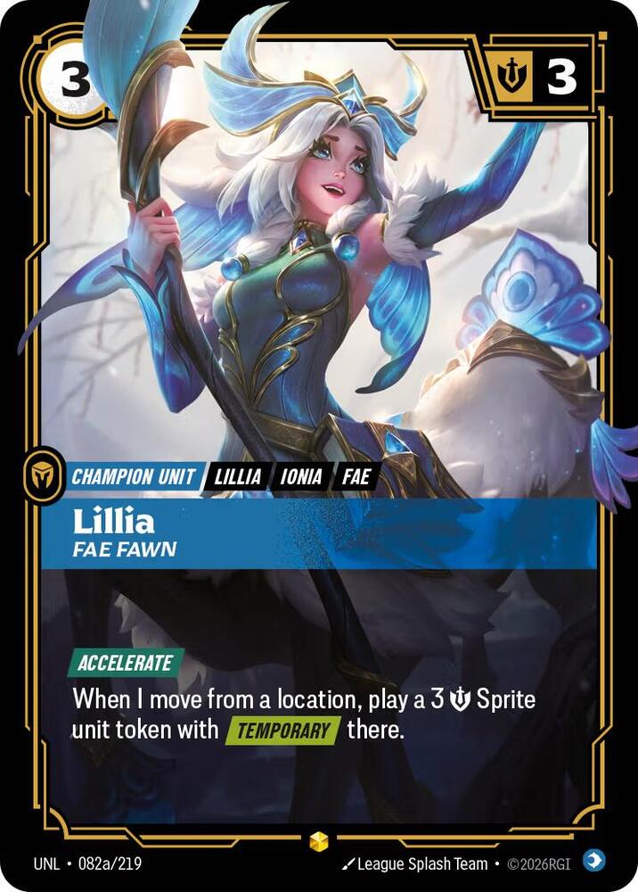 Lillia, Fae Fawn (Alternate Art) — Unleashed