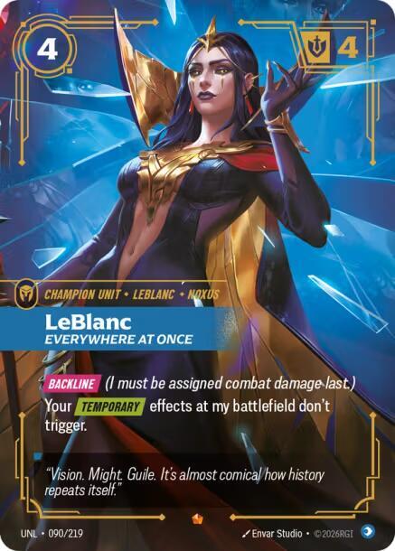 LeBlanc, Everywhere At Once — Unleashed