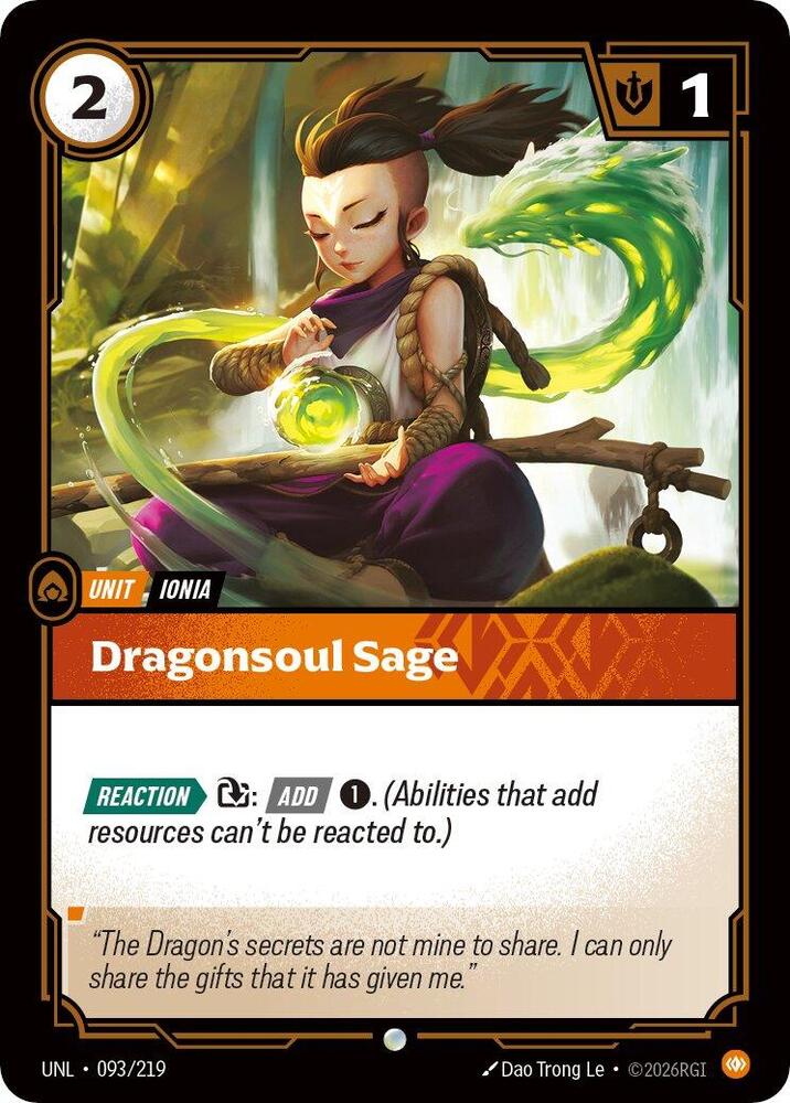 Dragonsoul Sage — Unleashed