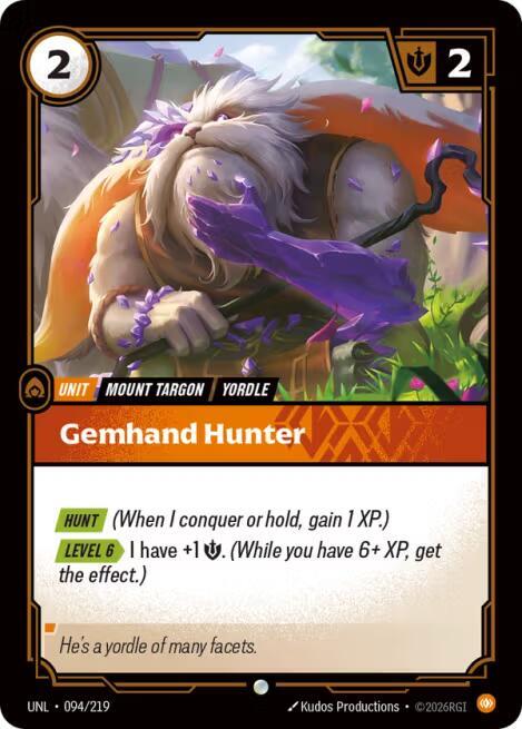 Gemhand Hunter — Unleashed