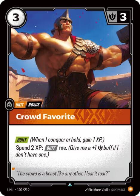 Crowd Favorite — Unleashed