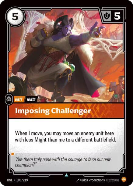Imposing Challenger — Unleashed