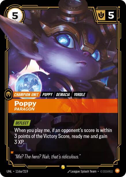 Poppy, Paragon (Alternate Art) — Unleashed