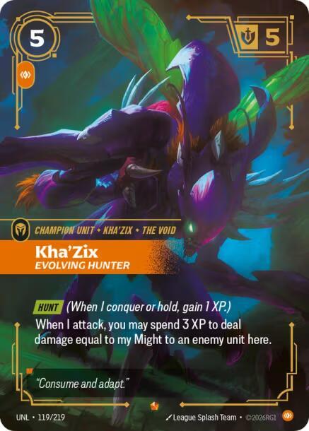Kha'Zix, Evolving Hunter — Unleashed
