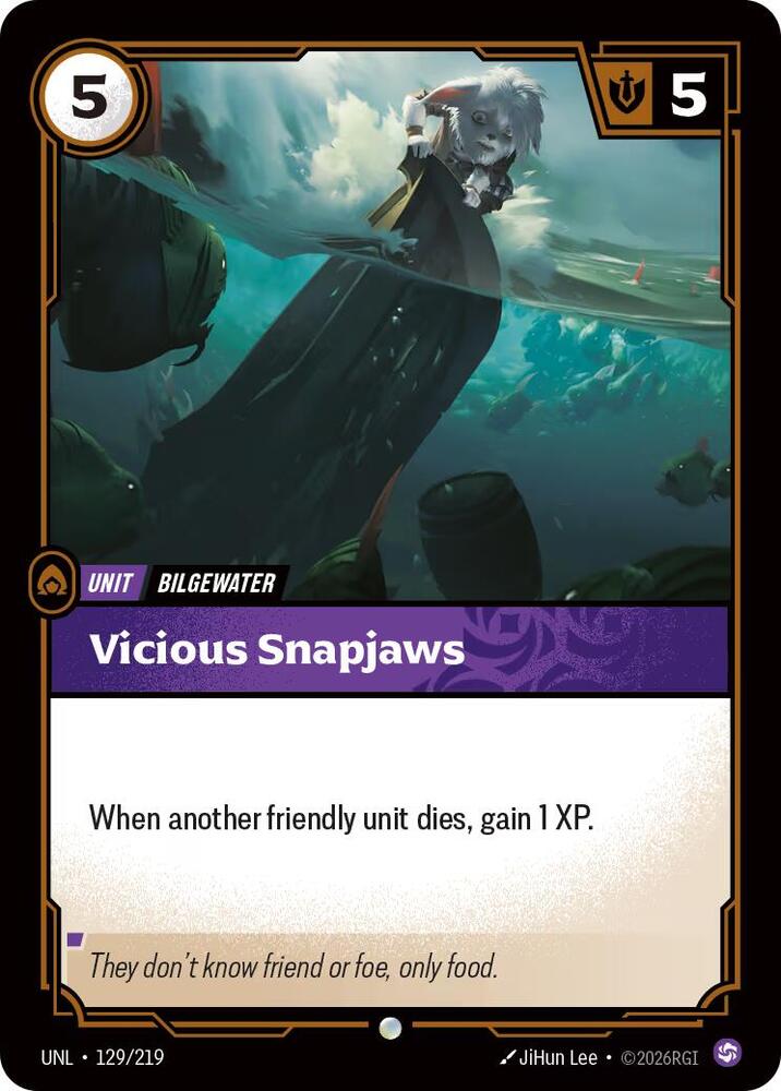 Vicious Snapjaws — Unleashed