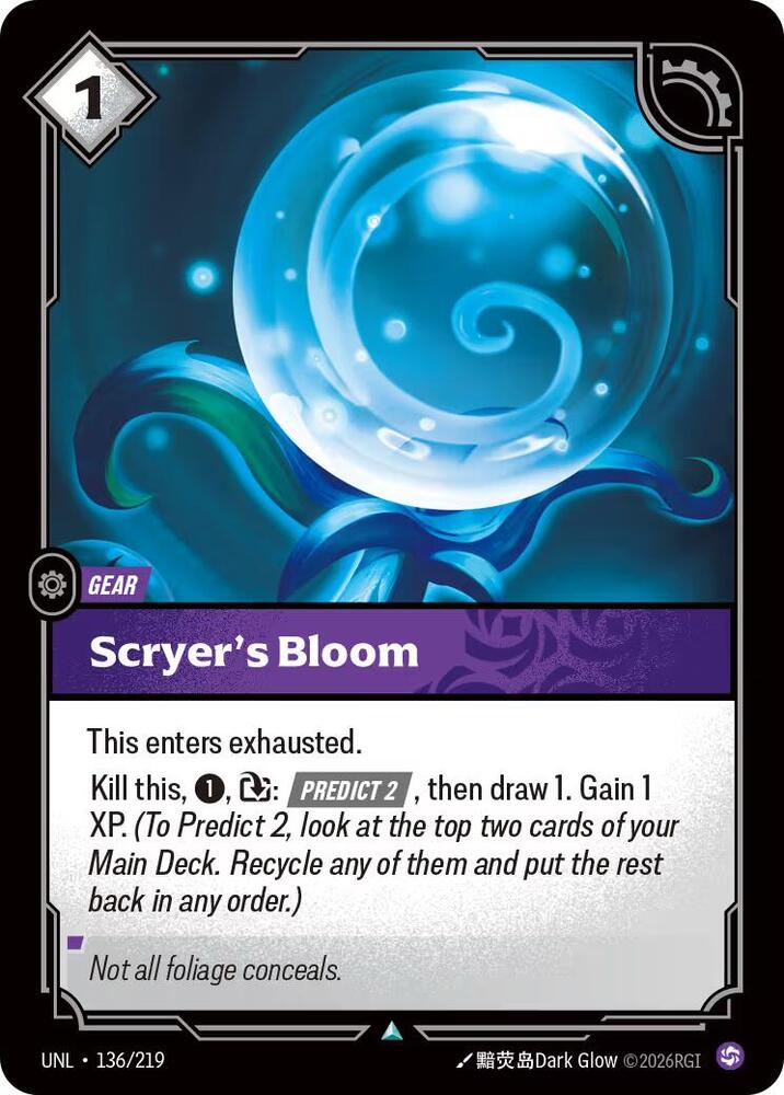 Scryer's Bloom — Unleashed