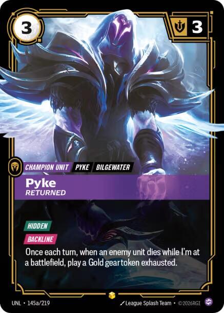 Pyke, Returned (Alternate Art) — Unleashed
