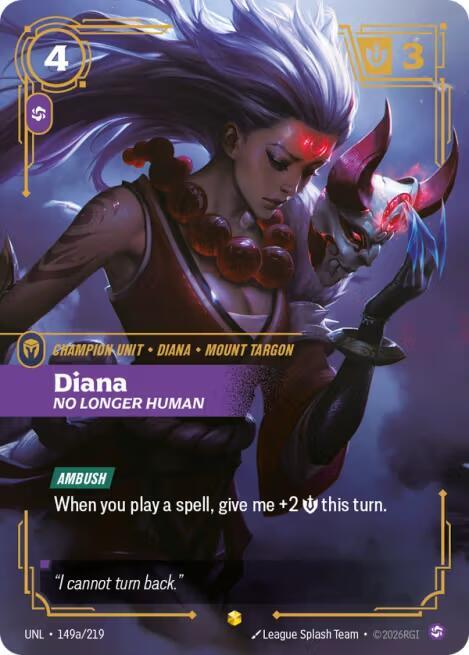 Diana, No Longer Human (Alternate Art) — Unleashed