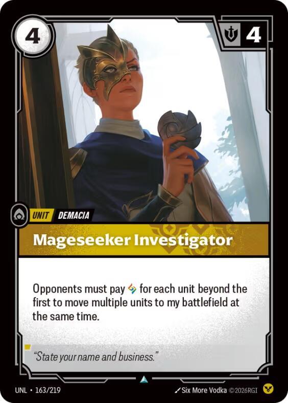 Mageseeker Investigator — Unleashed