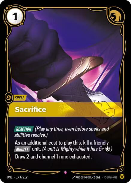 Sacrifice — Unleashed