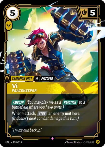 Vi, Peacekeeper — Unleashed