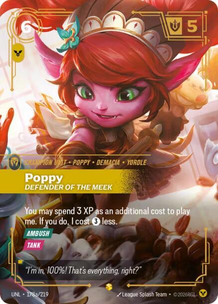 Poppy, Defender of the Meek (Alternate Art) — Unleashed