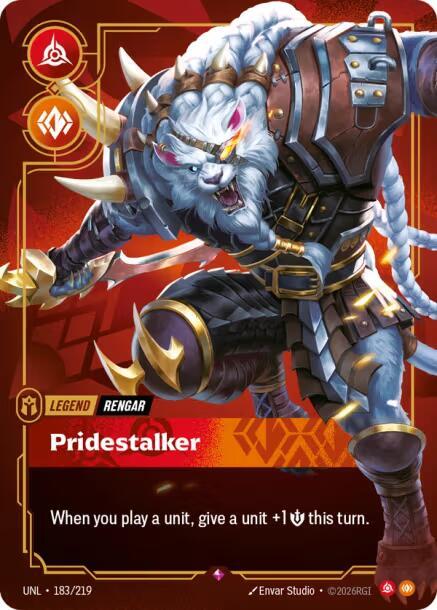 Rengar, Pridestalker — Unleashed