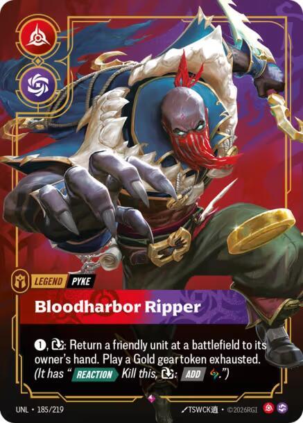 Pyke, Bloodharbor Ripper — Unleashed