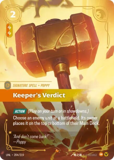 Keeper's Verdict — Unleashed