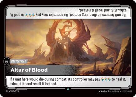 Altar of Blood — Unleashed